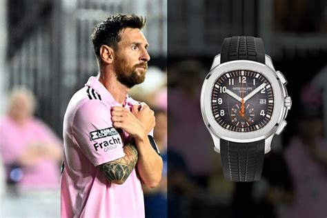 patek philippe aquanaut messi|messi patek.